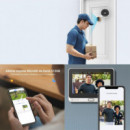 EZVIZ DP2C Mirilla Inteligente Pantalla 4,3" Wifi y Detector de Presencia Dorada