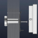 EZVIZ HP2 Mirilla Inteligente Wifi con Pantalla 4.3" Plata