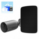 EZVIZ EB3 4G Kit Cámara Seguridad Exterior 2K con Batería, 4G  y Panel Solar