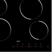 SVAN SV4601 Placa Vitroceramica 60CM 4F Cristal Negro