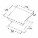 CATA Tdm 6003 Vitroceramica 3F Negra
