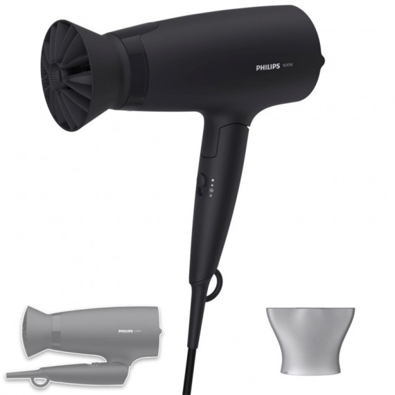 PHILIPS BHD308/10 Secador de Pelo 1.600W Negro