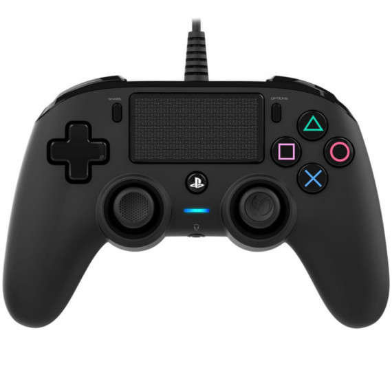 NACON Mando Oficial Playstation PS4 Compact Negro (PS4OFCPADBLACK)