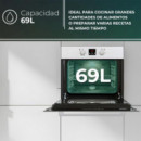 SVAN  SHM6701DX Horno Multifunción Display 69L Inox