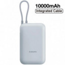 XIAOMI Powerbank 10.000 Mah 22.5W  con Cable Integrado Ice Blue (BHR9073GL)