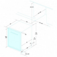 EDESA EDB6240-I Sl Lavavajillas Integrado 60CM