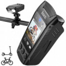 HOCO DV104 Cámara 4K con Pantalla y Luz Led para Bicicleta O Moto