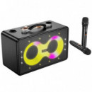 HOCO HA8 Altavoz Karaoke BLUETOOTH 40W con 2 Micrófonos