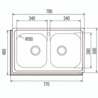 CATA C2AG 2C Fregadero