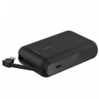 Powerbank BELKIN 10.000 Mah Cable Integrado Usb-c 20W Negro (BPB021HQBK) - Guanxe Atlantic Marketplace
