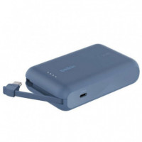 Powerbank BELKIN 10.000 Mah Cable Integrado Usb-c 20W Azul (BPB021HQBL) - Guanxe Atlantic Marketplace