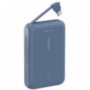 Powerbank BELKIN 10.000 Mah Cable Integrado Usb-c 20W Azul (BPB021HQBL)