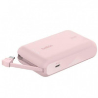 Powerbank BELKIN 10.000 Mah Cable Integrado Usb-c 20W Rosa (BPB021HQPK) - Guanxe Atlantic Marketplace