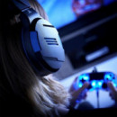 BIGBEN Auricular Oficial para Playstation 4 y 5 Negro (PS4OFHEADSETV3)