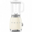 SMEG Batidora Vaso 800W 1.5L Pica Hielo Crema (BLF03CREU)