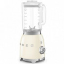SMEG Batidora Vaso 800W 1.5L Pica Hielo Crema (BLF03CREU)