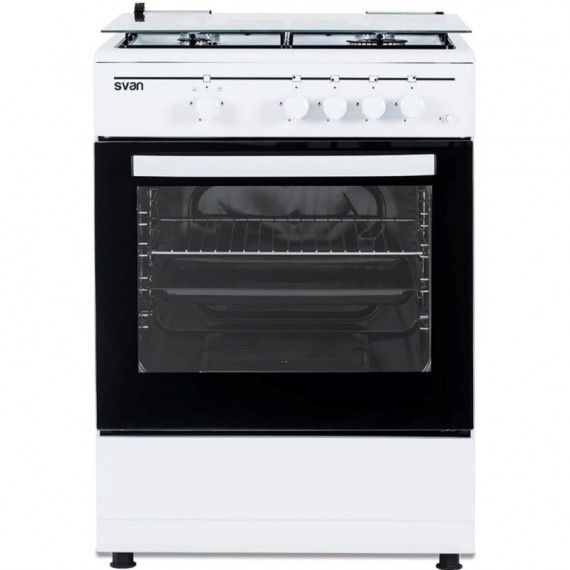SVAN SKG4601 Cocina Gas Ancho 60 Cm Blanco