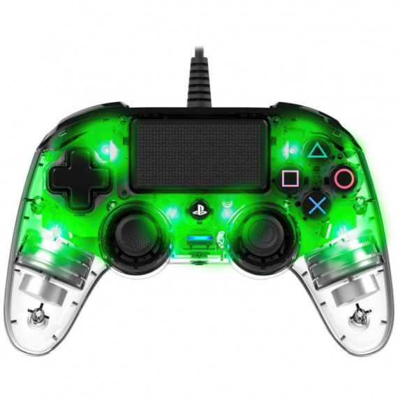 NACON Mando Oficial Playstation PS4 Compact Verde (PS4OFCPADCLGREEN)