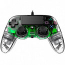 NACON Mando Oficial Playstation PS4 Compact Verde (PS4OFCPADCLGREEN)