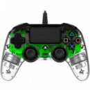 NACON Mando Oficial Playstation PS4 Compact Verde (PS4OFCPADCLGREEN)