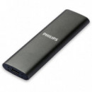 Disco Ssd Externo PHILIPS 250GB Usb-c/usb 3.0 540MB Ultra Slim Gris
