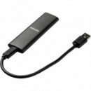 Disco Ssd Externo PHILIPS 500GB Usb-c/usb 3.0 540MB Ultra Slim Gris