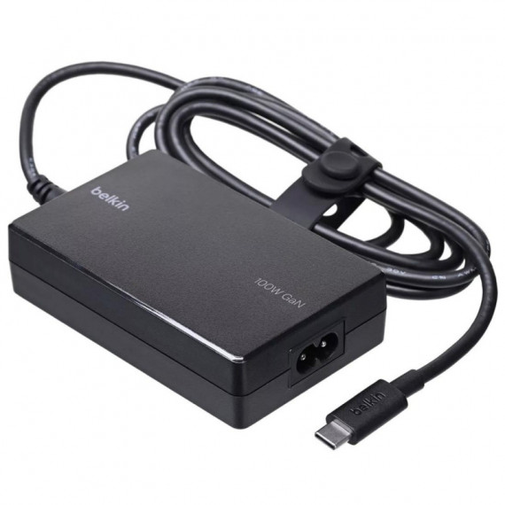 BELKIN Cargador 100W Usb-c para Portátiles con Cable 2,5 Metros (INC016VFBK)