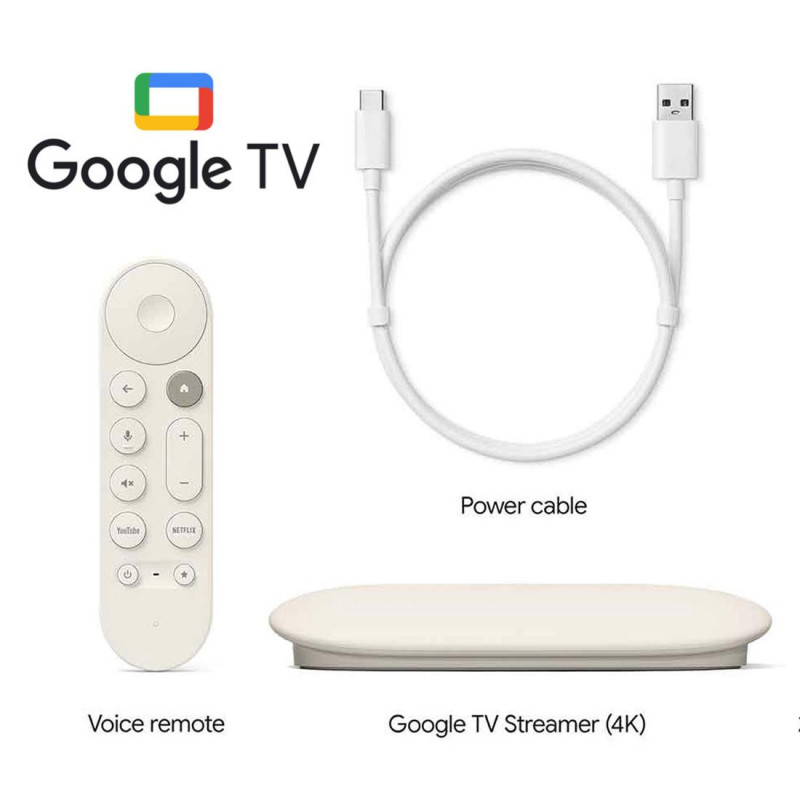 GOOGLE TV Streamer 4K con Hdr Porcelana - Guanxe Atlantic Marketplace