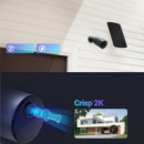 EZVIZ EB3 Kit Cámara Seguridad Exterior Aov con Batería y Panel Solar