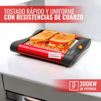 SOGO Tostadora Plana 2 Rebanadas 300W (TOS-SS-5317)