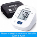OMRON M2+ Tensiómetro con Memoria y Manguito 22-42CM HEM-7146-E