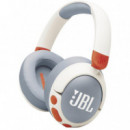 JBL Junior 470NC Auriculares Inalámbricos Cancelación Ruido White