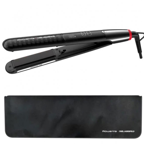ROWENTA SF466LF0 Plancha de Pelo Digital con Keratina Karl Lagerfeld