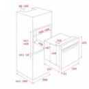 TEKA HSC635 Compacto Horno Inox