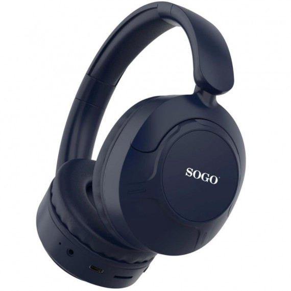 SOGO Auricular Inalámbrico Cancelación de Ruido Azul (AUR-SS-8240)
