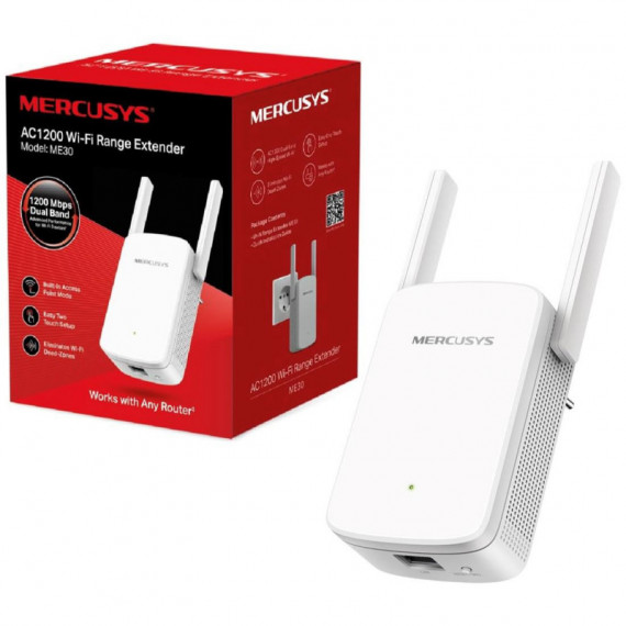 Mercusys Extensor de Red AC1200 Wi-Fi (ME30-V1)