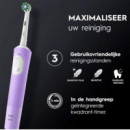 BRAUN Oral-b Cepillo Vitality Pro con 3 Modos de Limpieza Lila (D103.413.3)