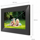 THOMSON F07 Marco de Fotos Digital con Wifi y 32GB Negro