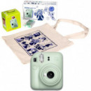FUJIFILM Instax Mini 12 Cámara Instantánea Kit Regalo Mint Green