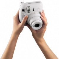 FUJIFILM Instax Mini 12 Cámara Instantánea Kit Regalo Clay White