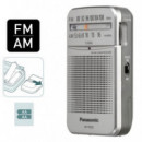 PANASONIC RF-P50DEG-S Radio de Bolsillo Am/fm con Antena