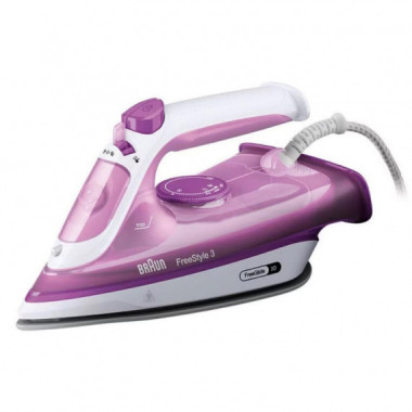 BRAUN FI3124PU Plancha de Vapor Freestyle 3 2400W