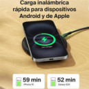 BELKIN Base de Carga Inalámbrica 15W con Cargador 20W Negro W1A012HQBK Negro