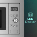 SVAN SMWI2701DGX Microondas 20L C/grill Dig Inox Integracion