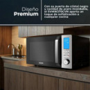 SVAN SVMW270CVN Microondas 26L Display Conveccion Airfry Negro