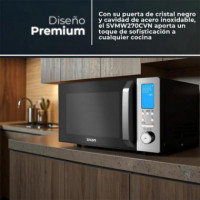SVAN SVMW270CVN Microondas 26L Display Conveccion Airfry Negro