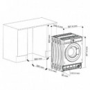 SVAN SLI8200D Lavadora C.frontal Integración 1200 Rpm 8 Kg