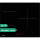 SVAN SI3602B Placa Inducción 3F 6200W Cristal