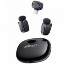 ACEFAST R2 Kit con 2 Micrófonos Lavalier HD Inalámbricos con Receptor Usb-c