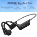 DOOGEE Bonebeat Run Auricular Deportivo de Conducción Osea BLUETOOTH Negro